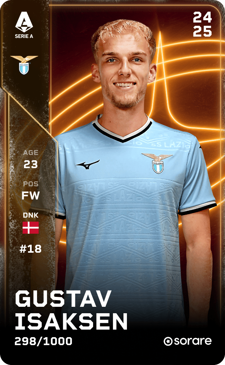 Gustav Isaksen 2024-25 • Limited 298/1000