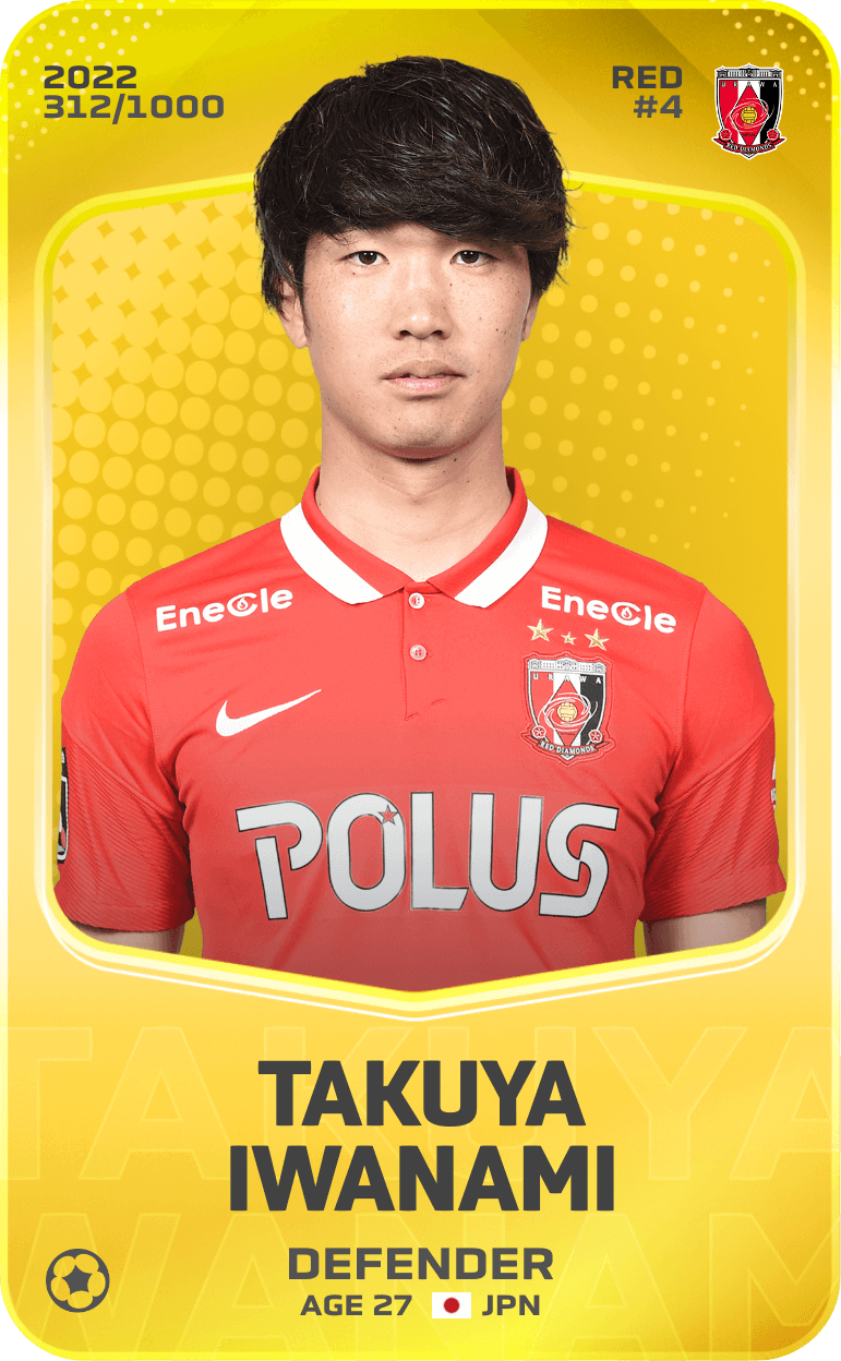 Takuya Iwanami 2022-23 • Limited 312/1000