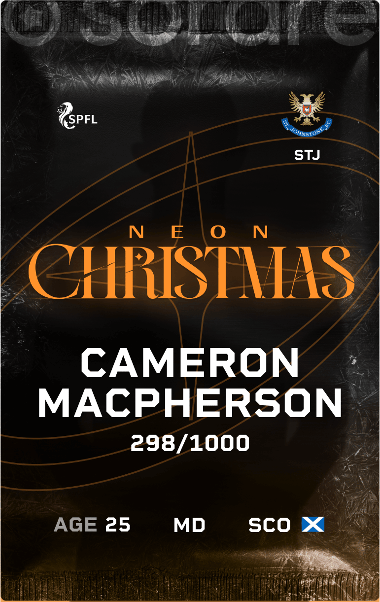 Cameron MacPherson 2024-25 • Limited 298/1000