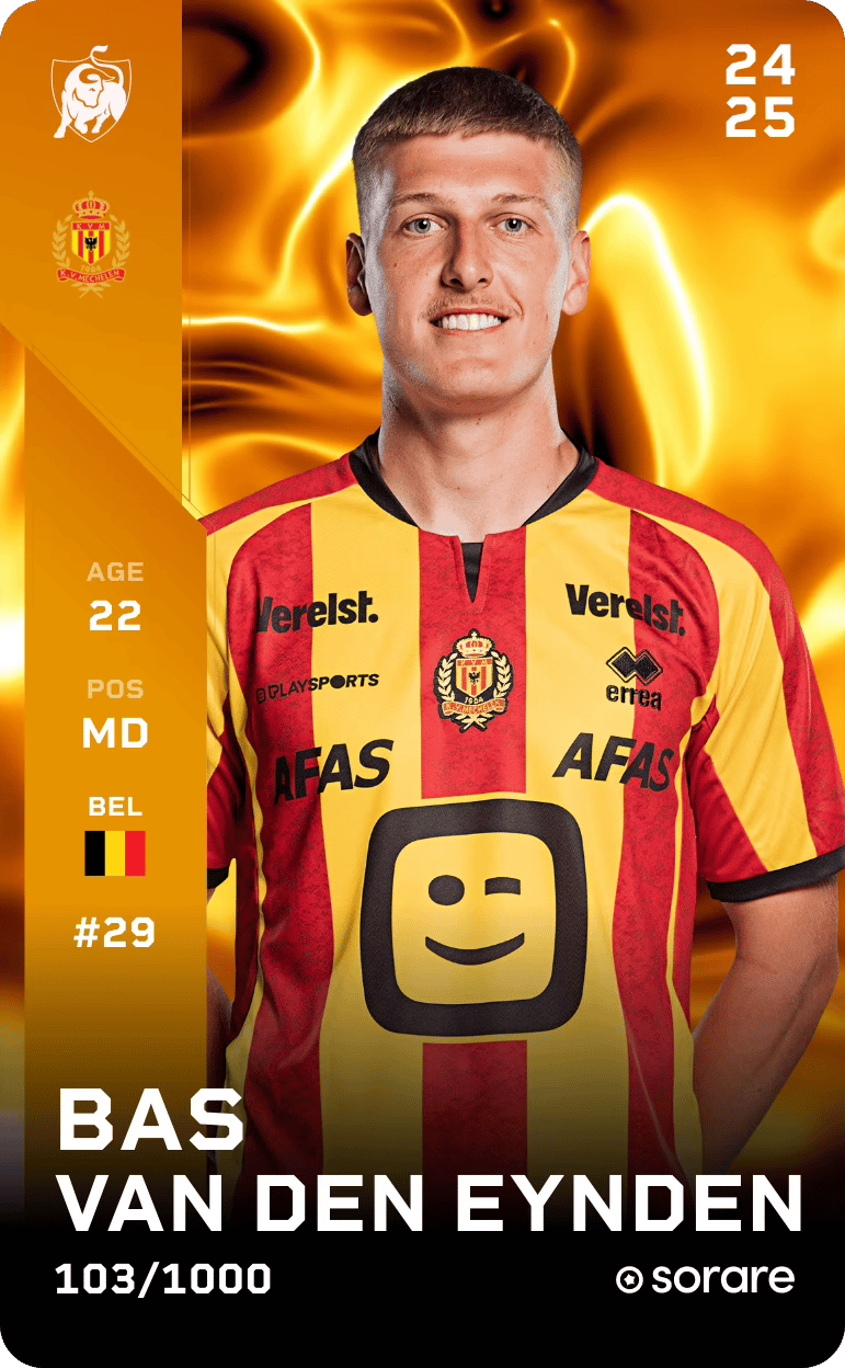 Bas Van den Eynden 2024-25 • Limited 103/1000
