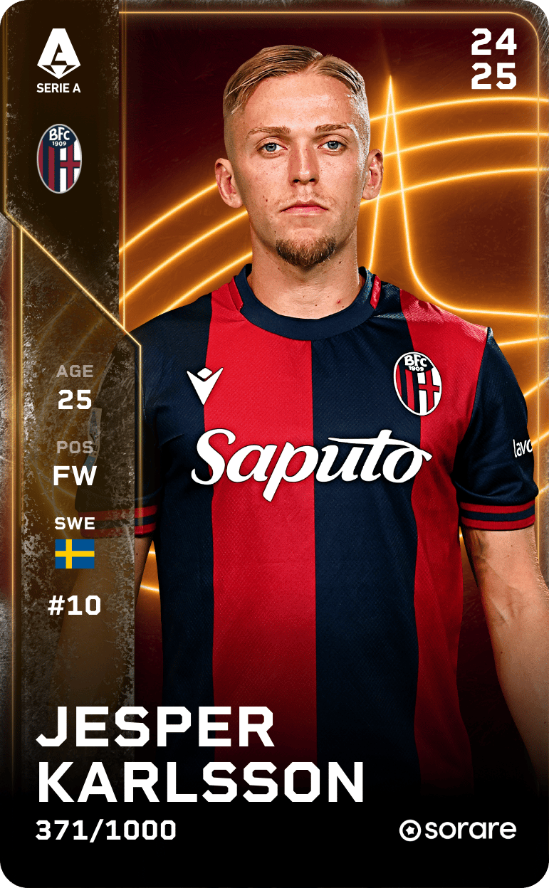 Jesper Karlsson 2024-25 • Limited 371/1000