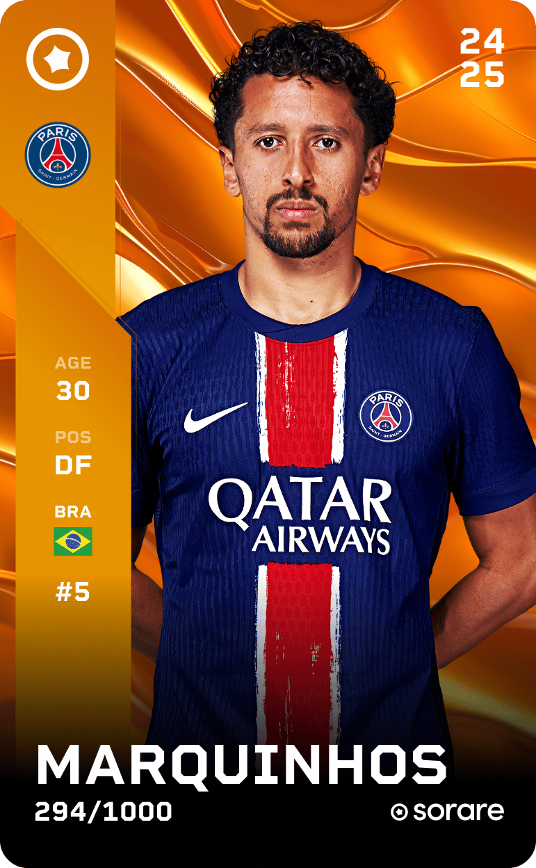 Marquinhos 2024-25 • Limited 294/1000
