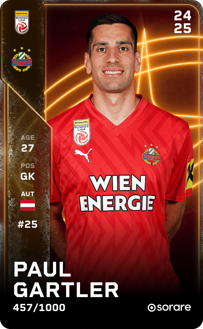 Paul Gartler 2024-25 • Limited 457/1000