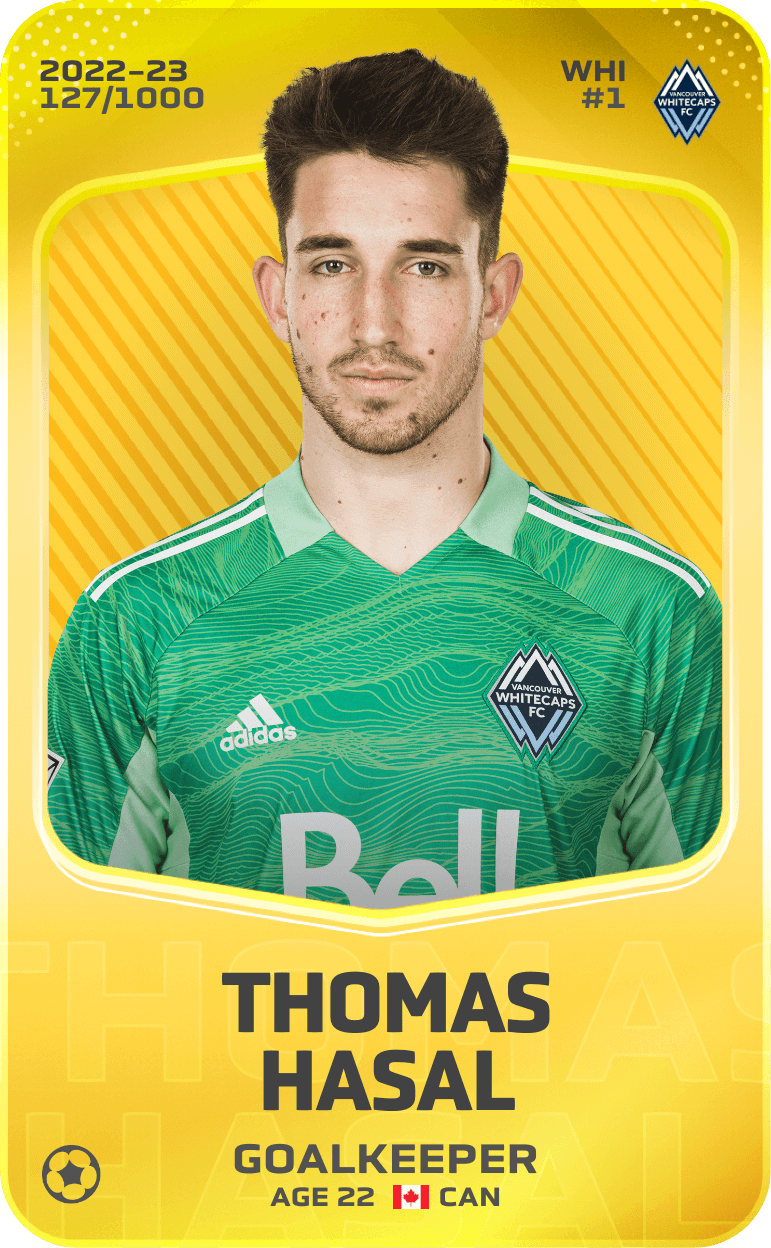 Thomas Hasal 2022-23 • Limited 127/1000