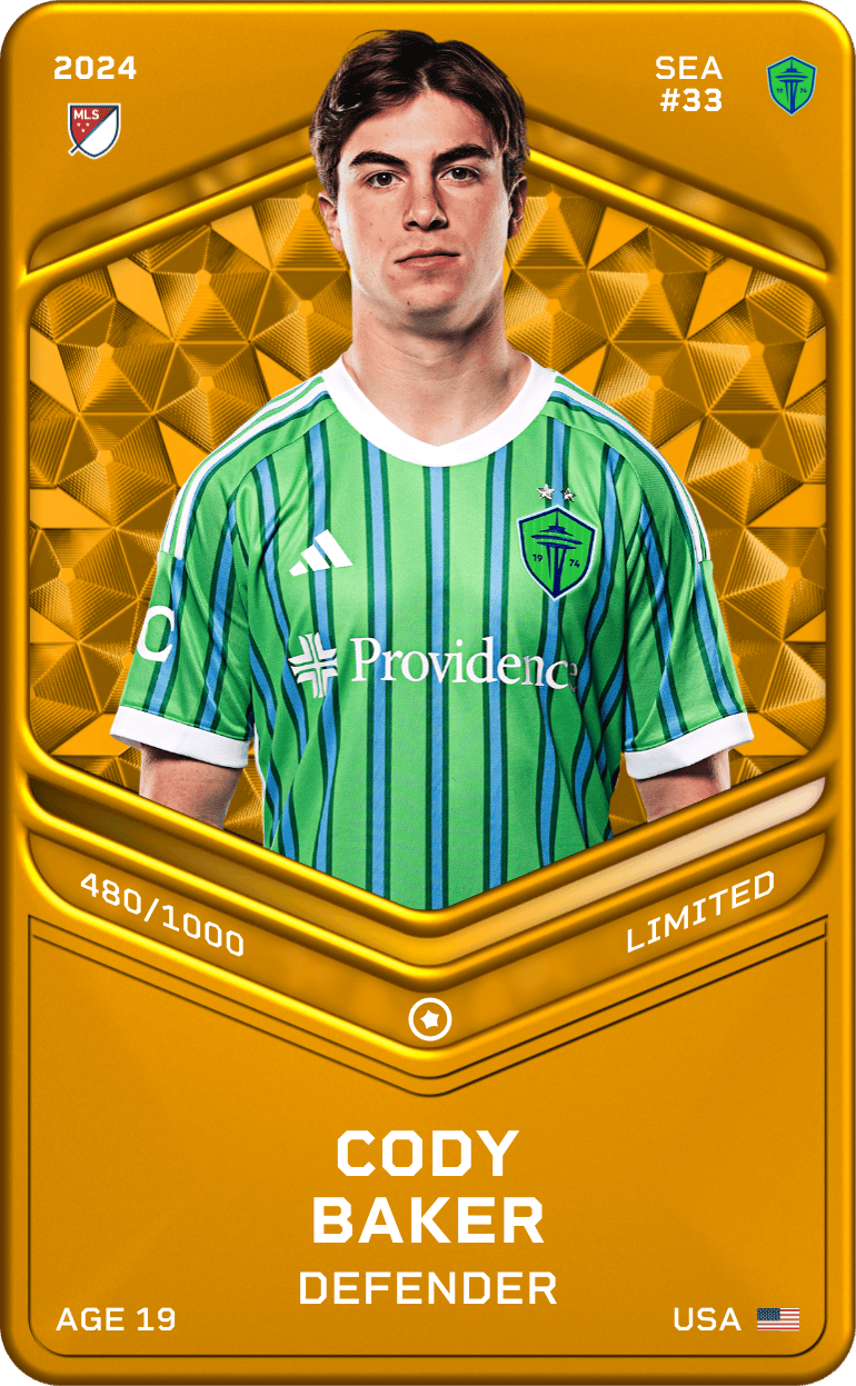 Cody Baker 2024-25 • Limited 480/1000