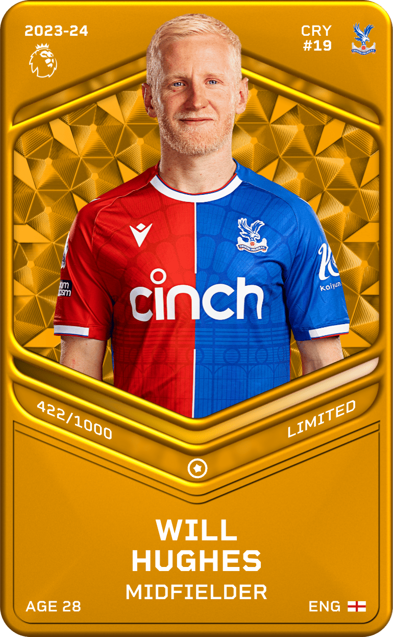 Will Hughes 2023-24 • Limited 422/1000