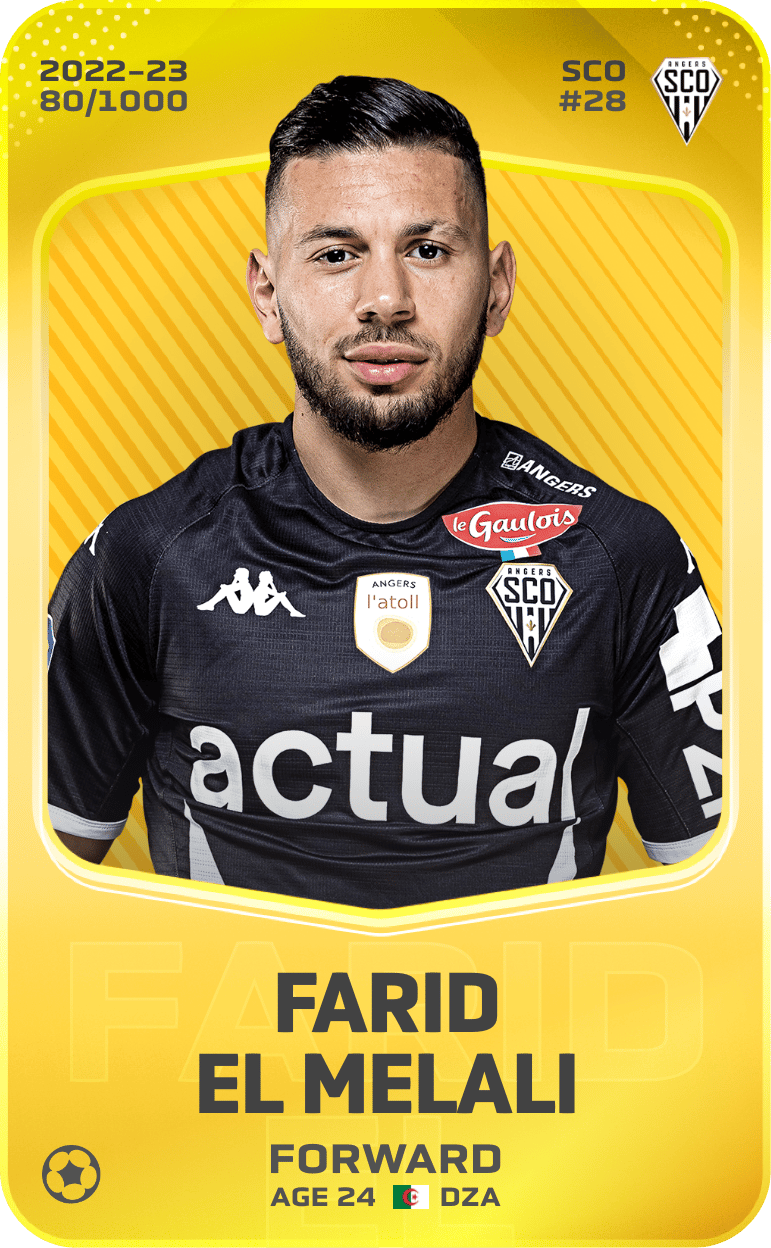 Farid El Melali 2022-23 • Limited 80/1000