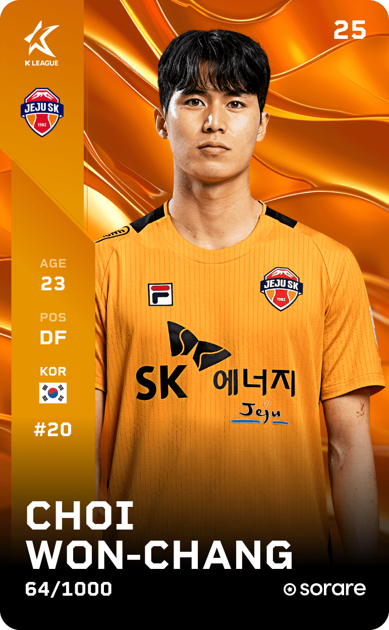 Choi Won-Chang 2025-26 • Limited 64/1000