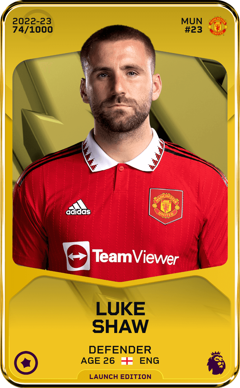 Luke Shaw 2022-23 • Limited 74/1000