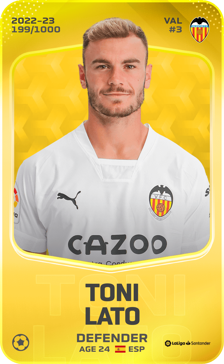 Toni Lato 2022-23 • Limited 199/1000