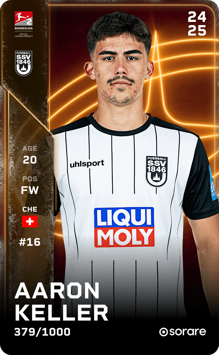 Aaron Keller 2024-25 • Limited 379/1000