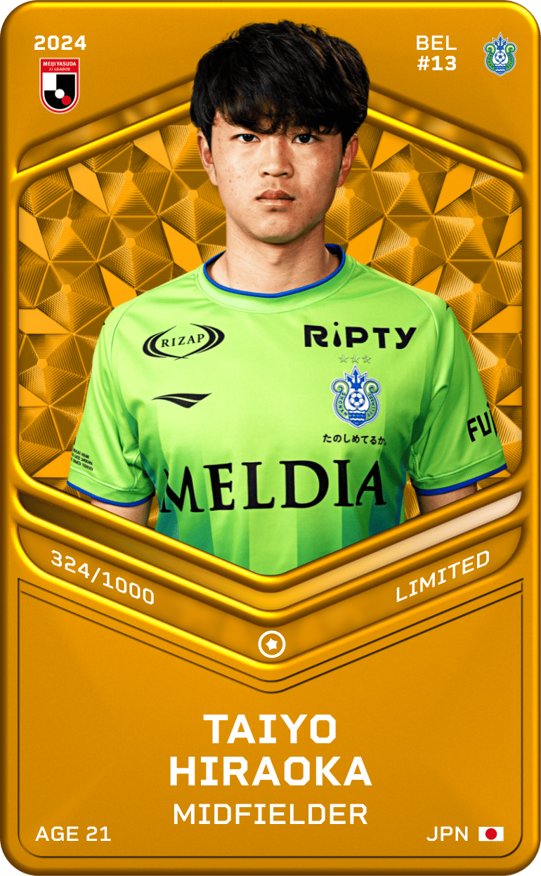 Taiyo Hiraoka 2024-25 • Limited 324/1000