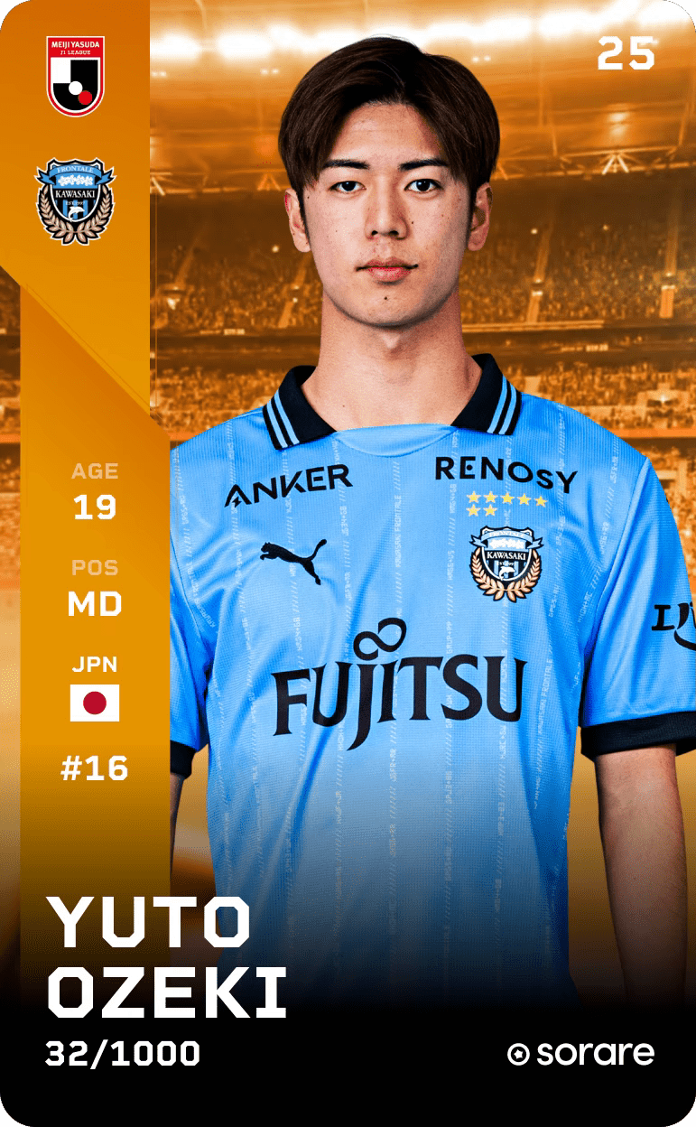 Yuto Ozeki 2025-26 • Limited 32/1000