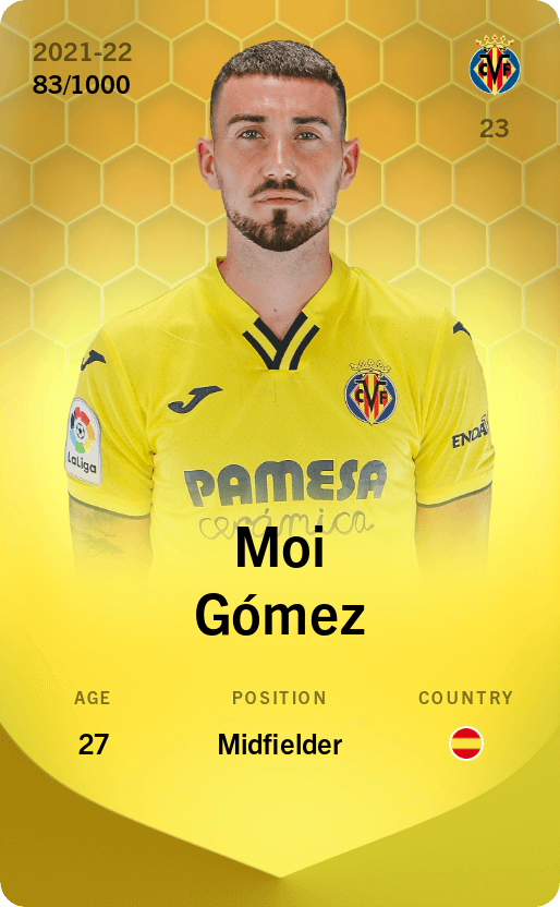 Moi Gómez 2021-22 • Limited 83/1000