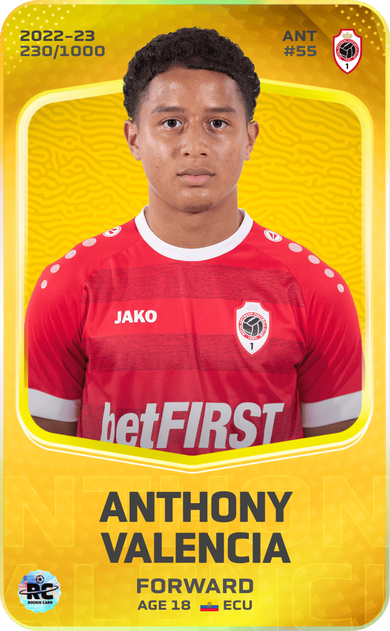 Anthony Valencia 2022-23 • Limited 230/1000