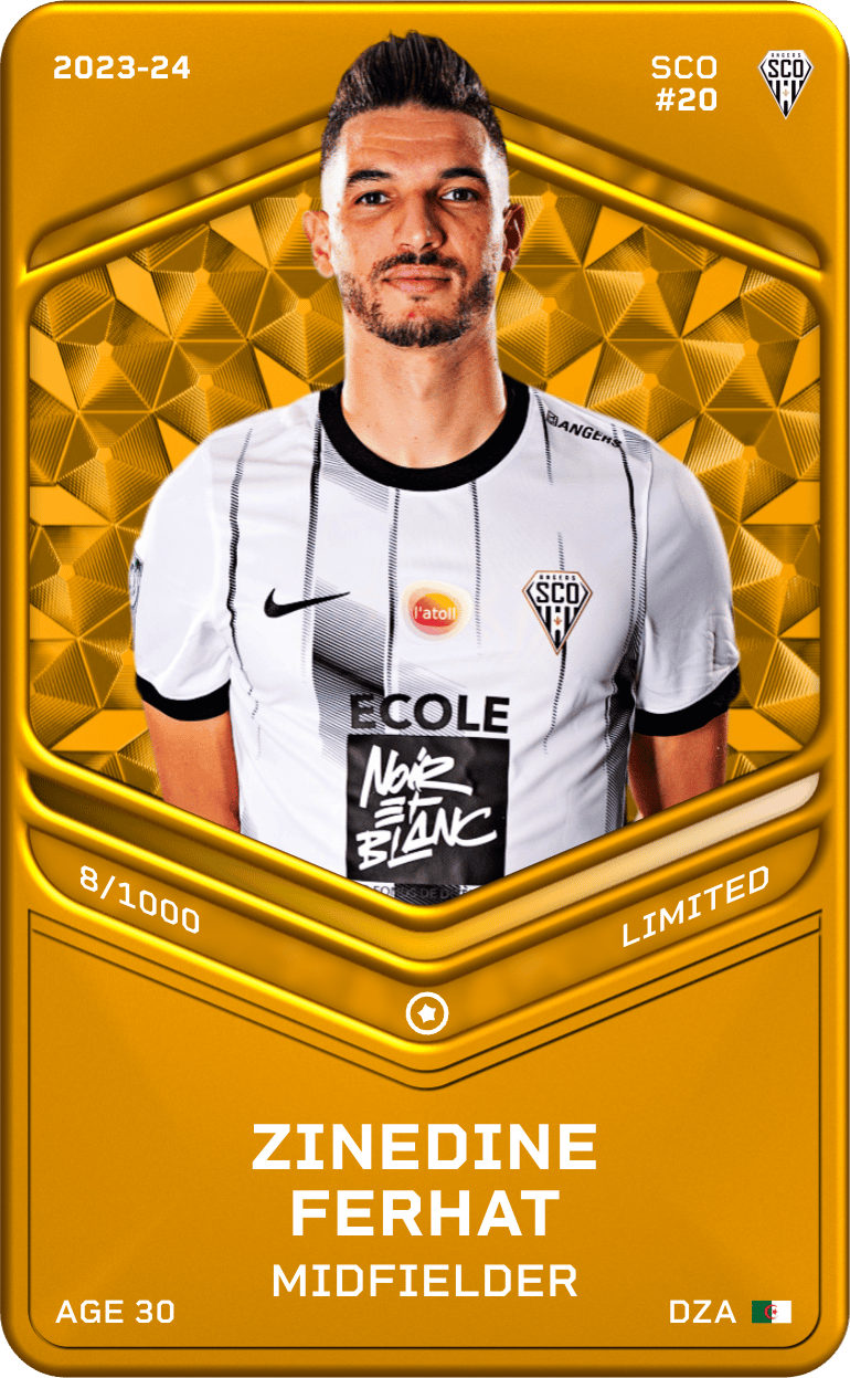 Zinedine Ferhat 2023-24 • Limited 8/1000
