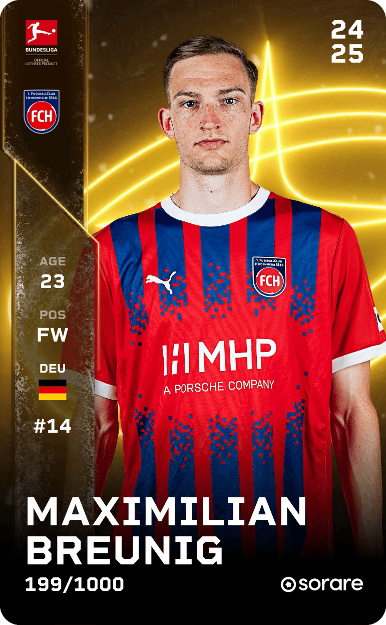 Maximilian Breunig 2024-25 • Limited 199/1000
