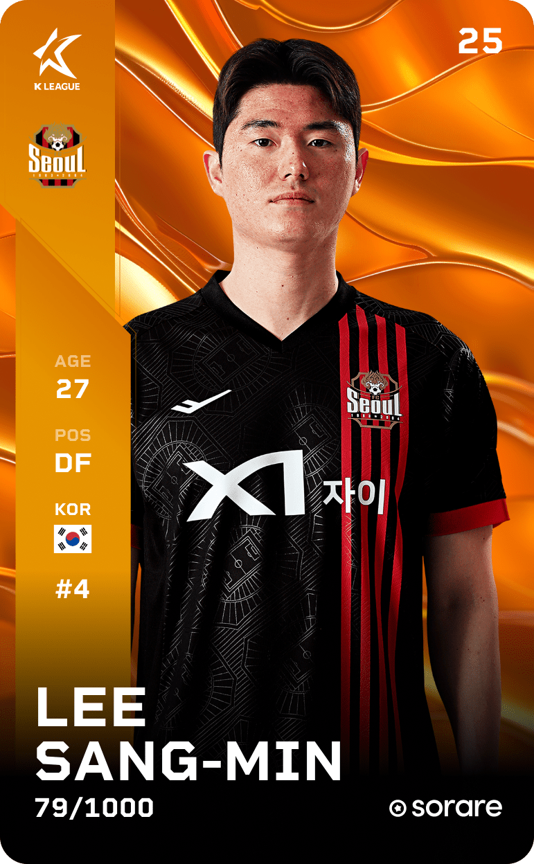 Lee Sang-Min 2025-26 • Limited 79/1000