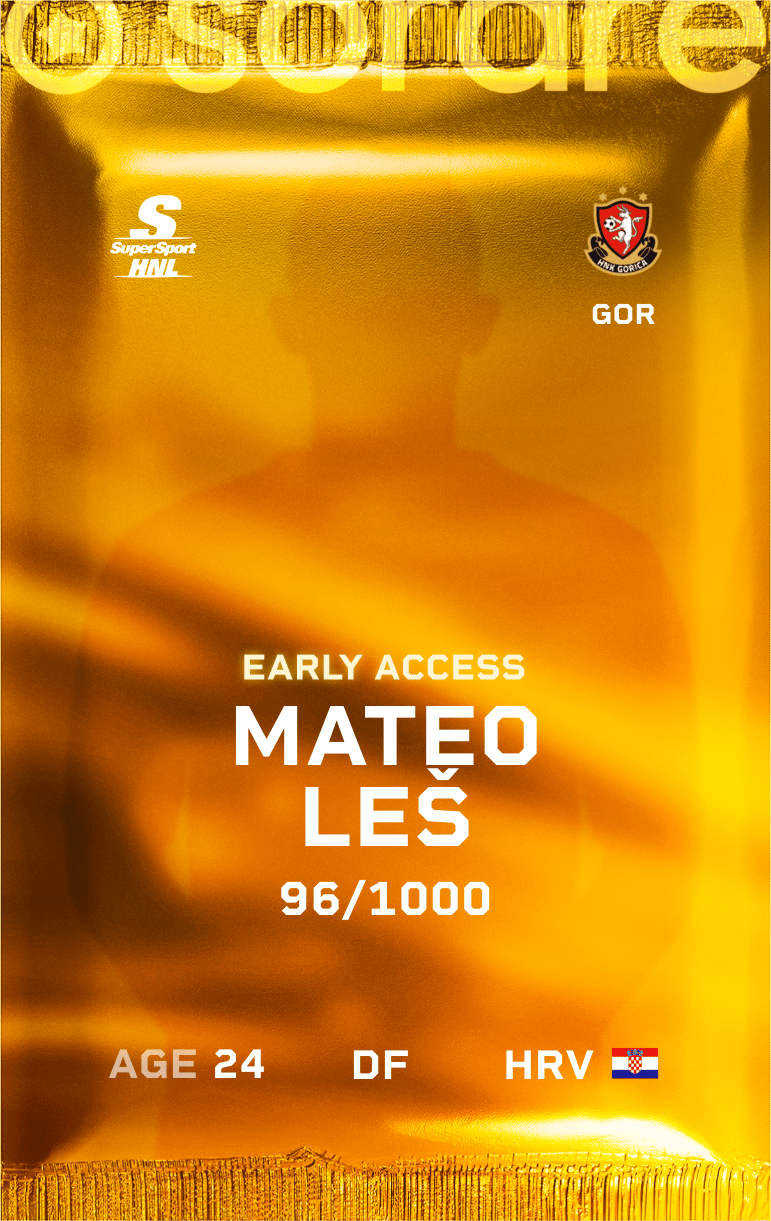Mateo Leš 2024-25 • Limited 96/1000