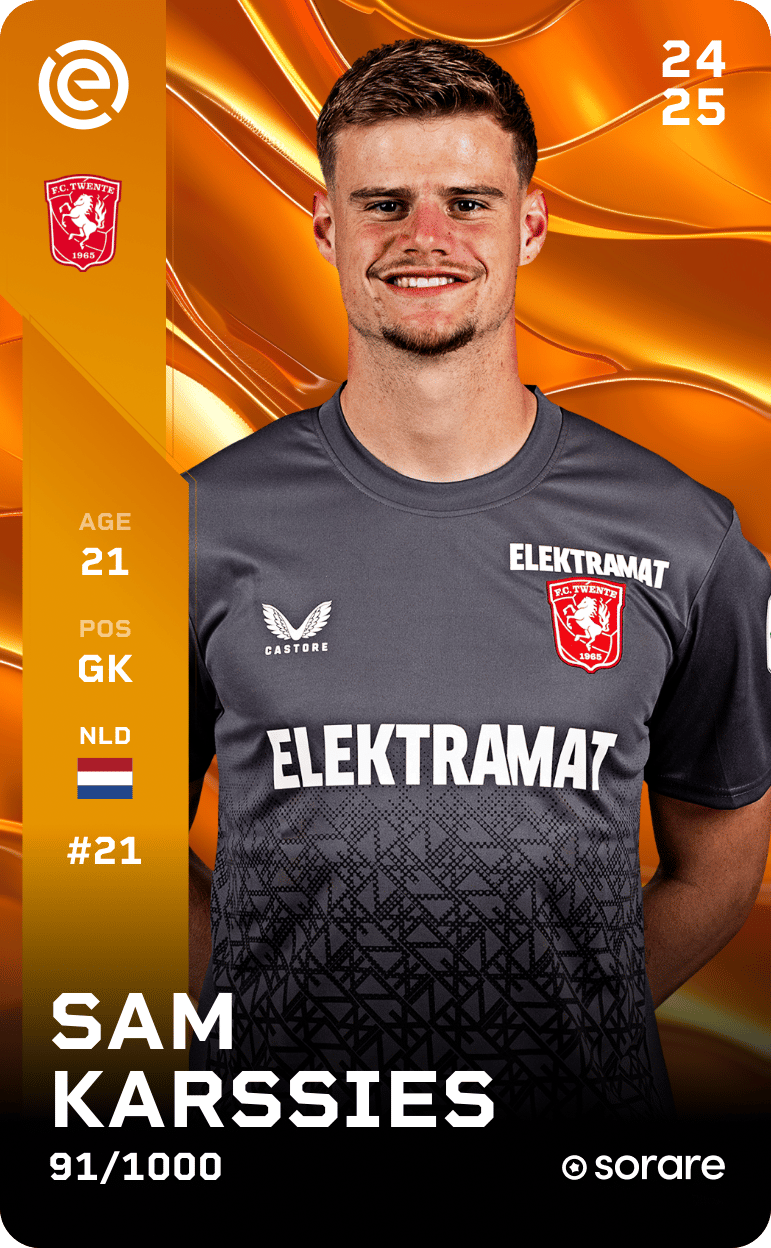Sam Karssies 2024-25 • Limited 91/1000