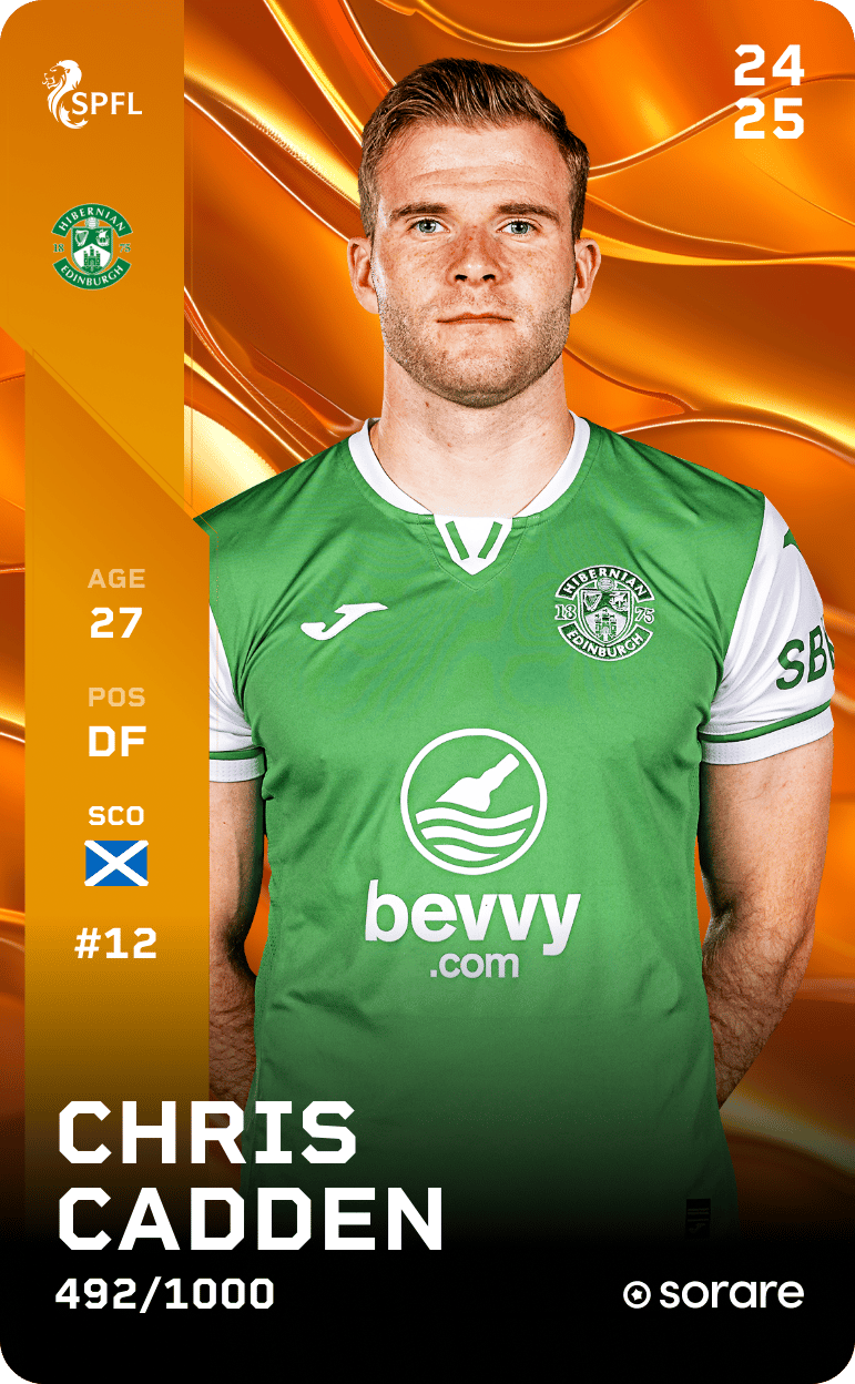 Chris Cadden 2024-25 • Limited 492/1000