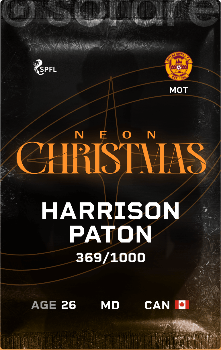 Harrison Paton 2024-25 • Limited 369/1000