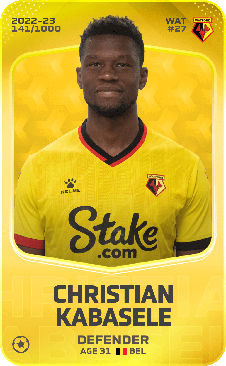 Christian Kabasele 2022-23 • Limited 141/1000