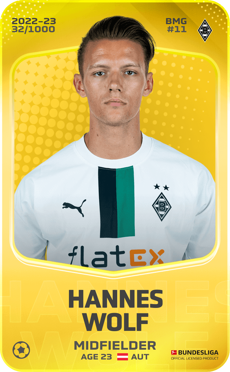 Hannes Wolf 2022-23 • Limited 32/1000