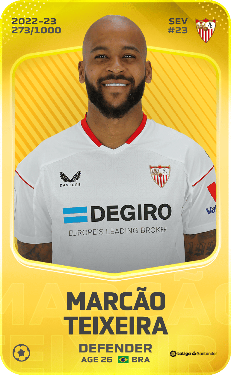 Marcão Teixeira 2022-23 • Limited 273/1000