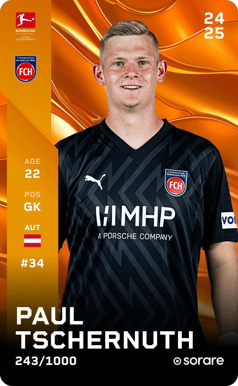 Paul Tschernuth 2024-25 • Limited 243/1000