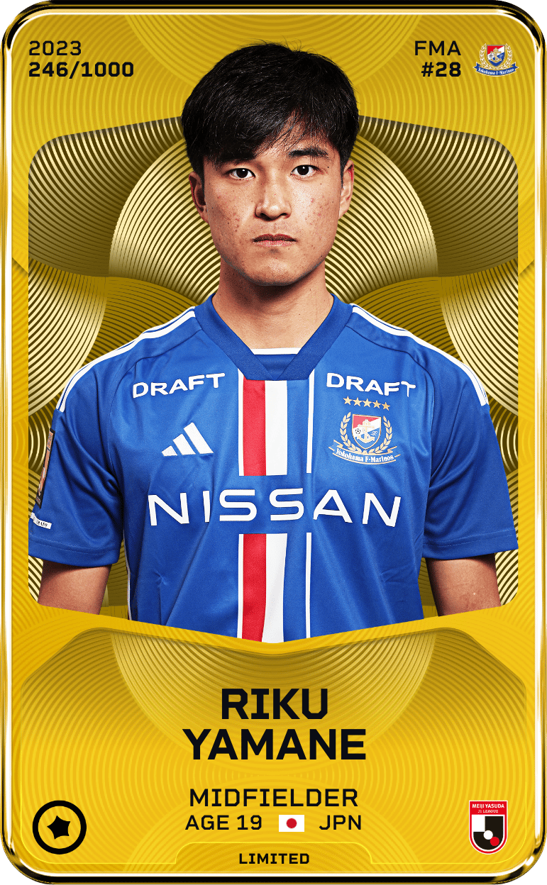 Riku Yamane 2023-24 • Limited 246/1000