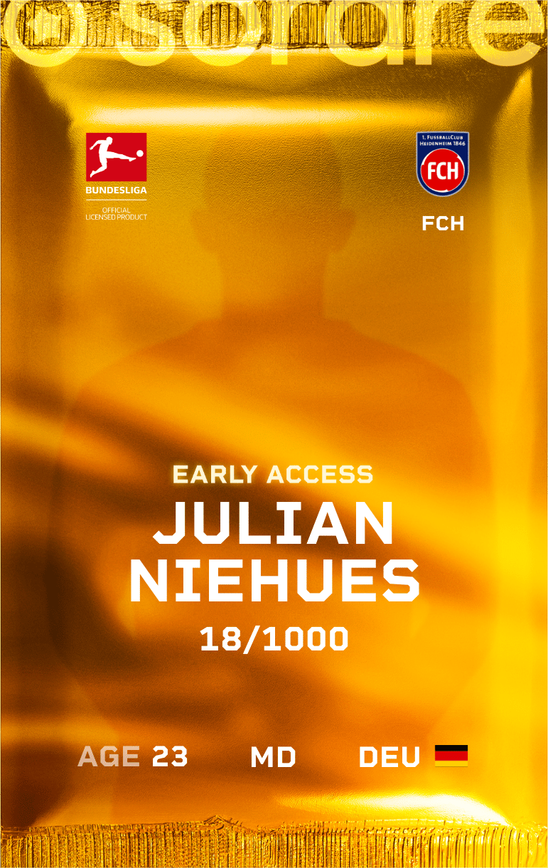 Julian Niehues 2024-25 • Limited 18/1000