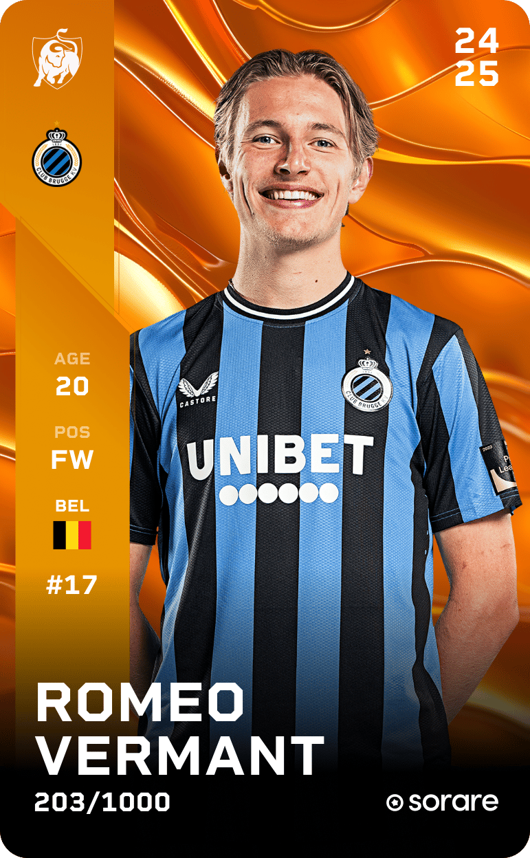 Romeo Vermant 2024-25 • Limited 203/1000