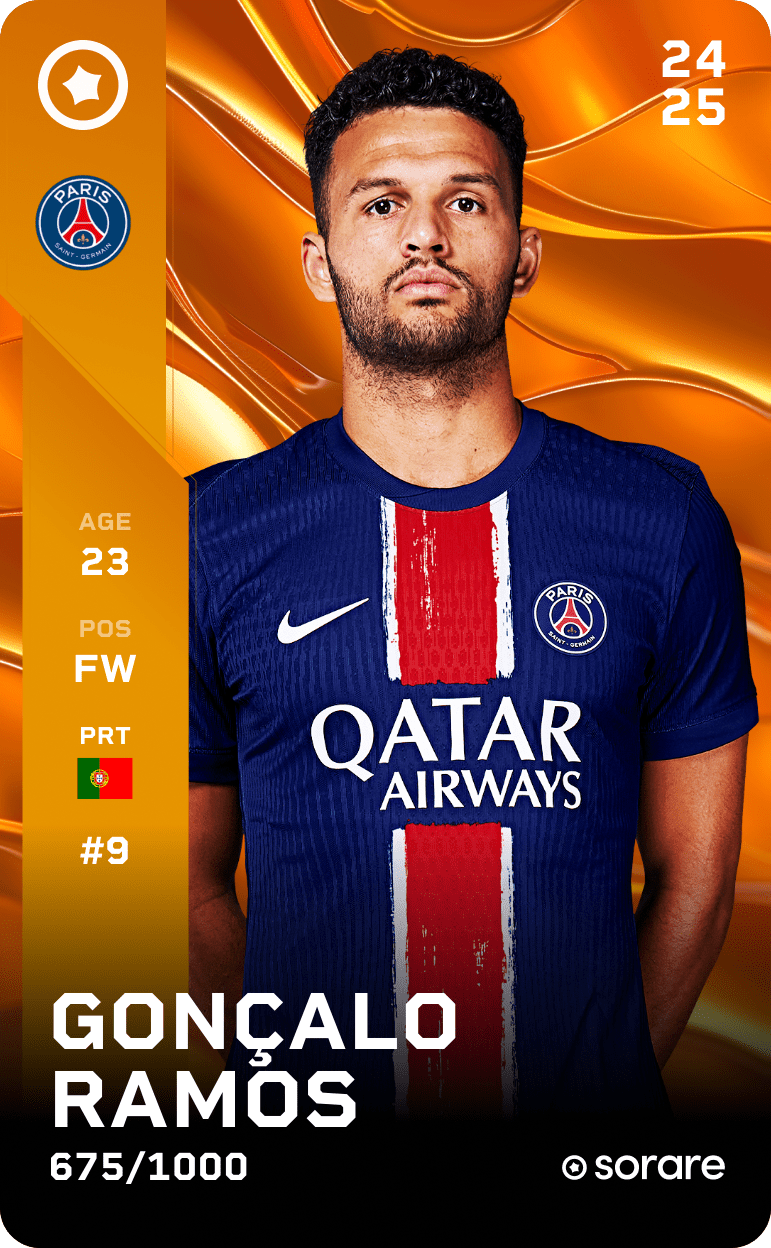 Gonçalo Ramos 2024-25 • Limited 675/1000
