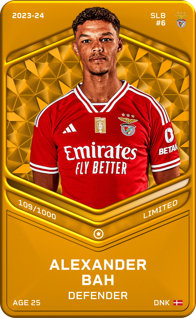 Alexander Bah 2023-24 • Limited 109/1000