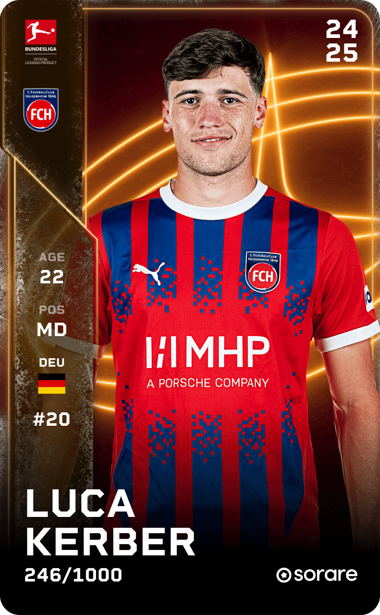 Luca Kerber 2024-25 • Limited 246/1000