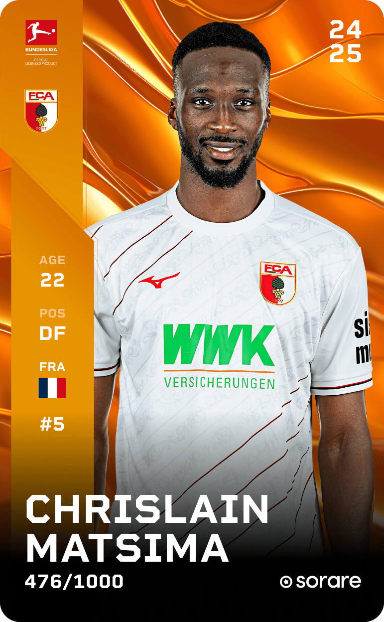 Chrislain Matsima 2024-25 • Limited 476/1000