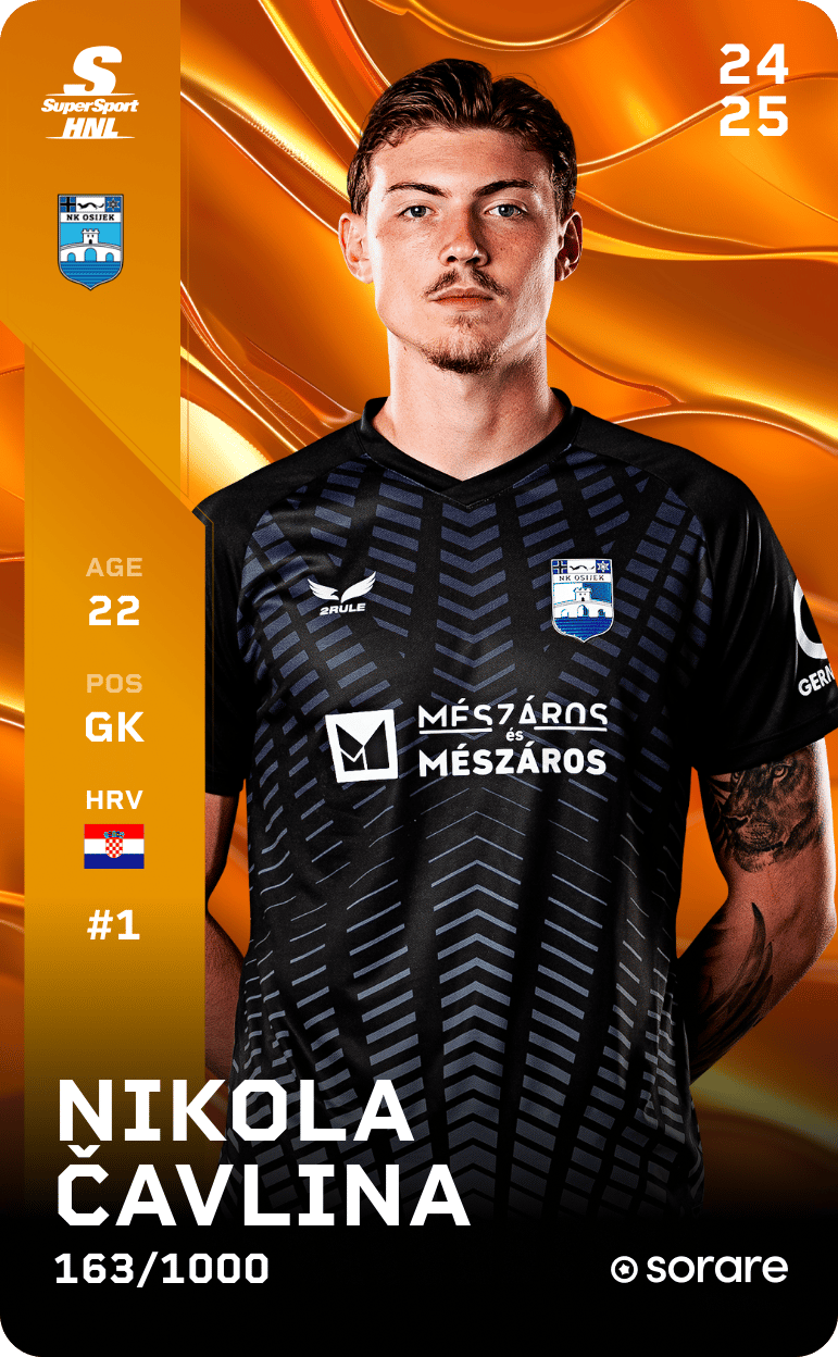 Nikola Čavlina 2024-25 • Limited 163/1000
