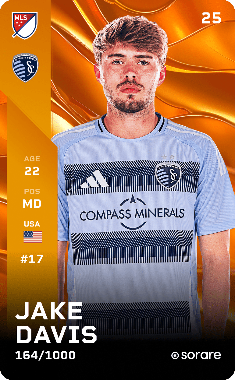 Jake Davis 2025-26 • Limited 164/1000