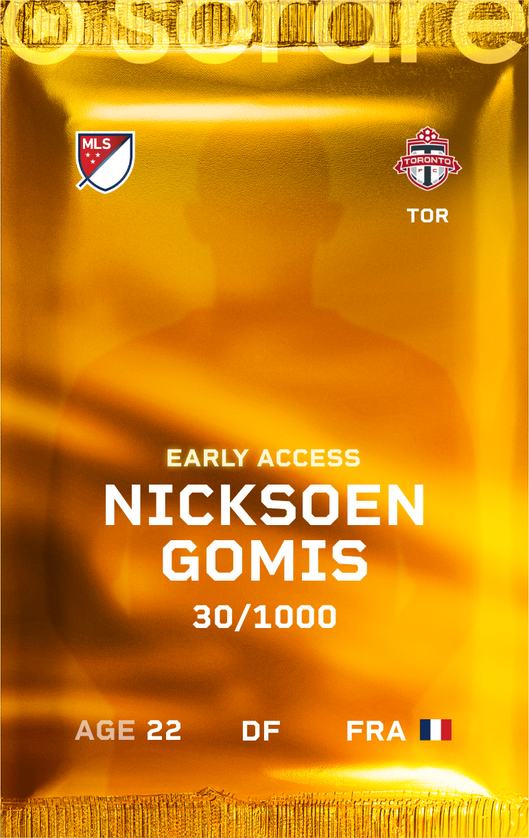 Nickseon Gomis 2025-26 • Limited 30/1000