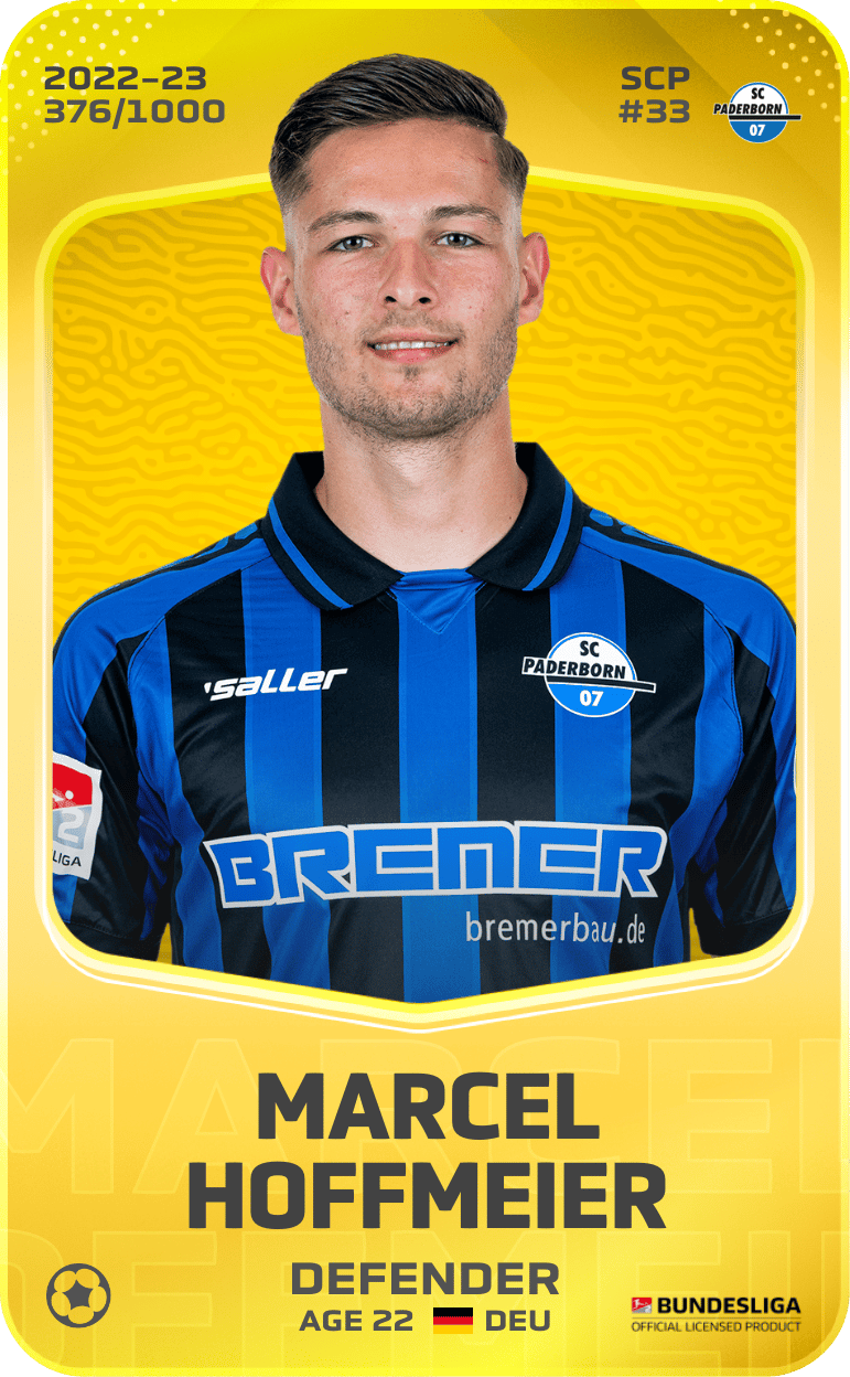 Marcel Hoffmeier 2022-23 • Limited 376/1000