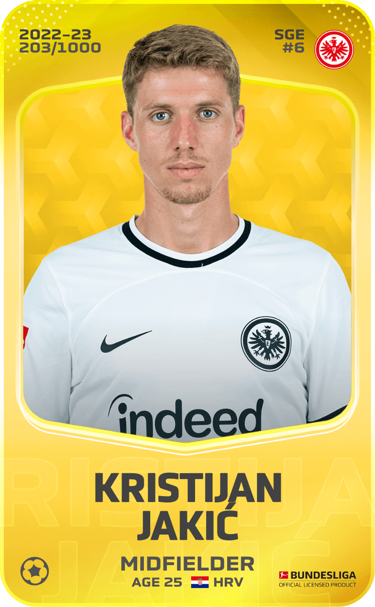 Kristijan Jakić 2022-23 • Limited 203/1000
