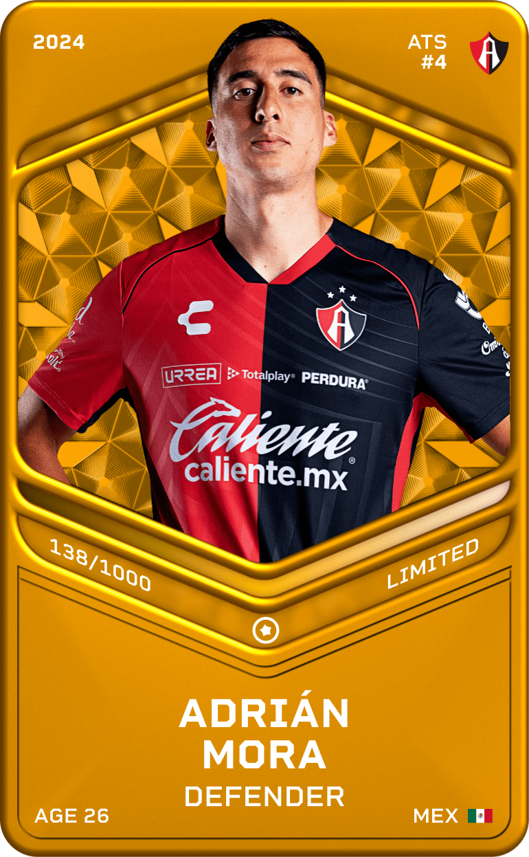 Adrián Mora 2024-25 • Limited 138/1000