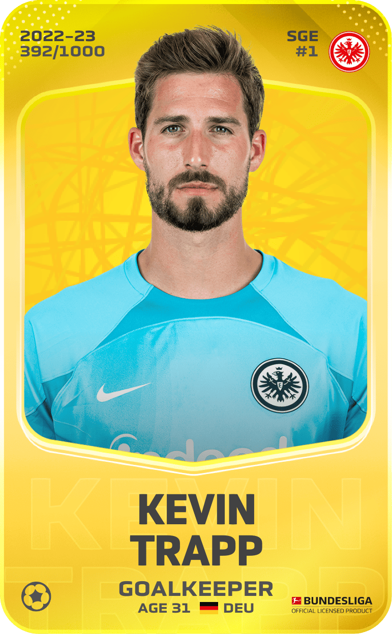 Kevin Trapp 2022-23 • Limited 392/1000