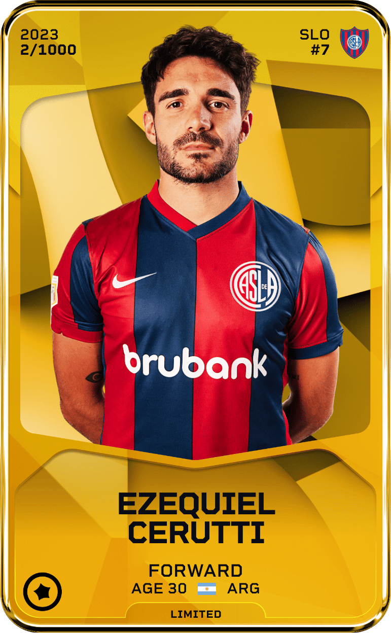 Ezequiel Cerutti 2023-24 • Limited 2/1000