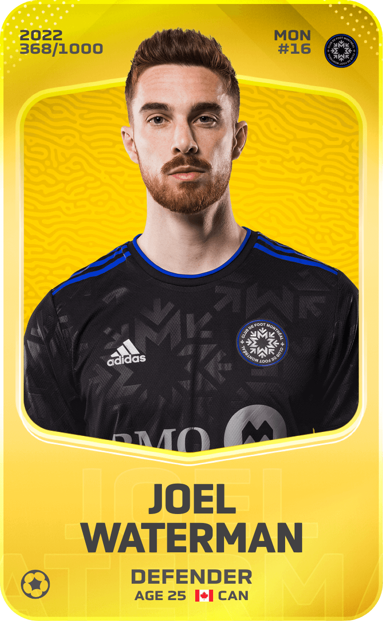 Joel Waterman 2022-23 • Limited 368/1000