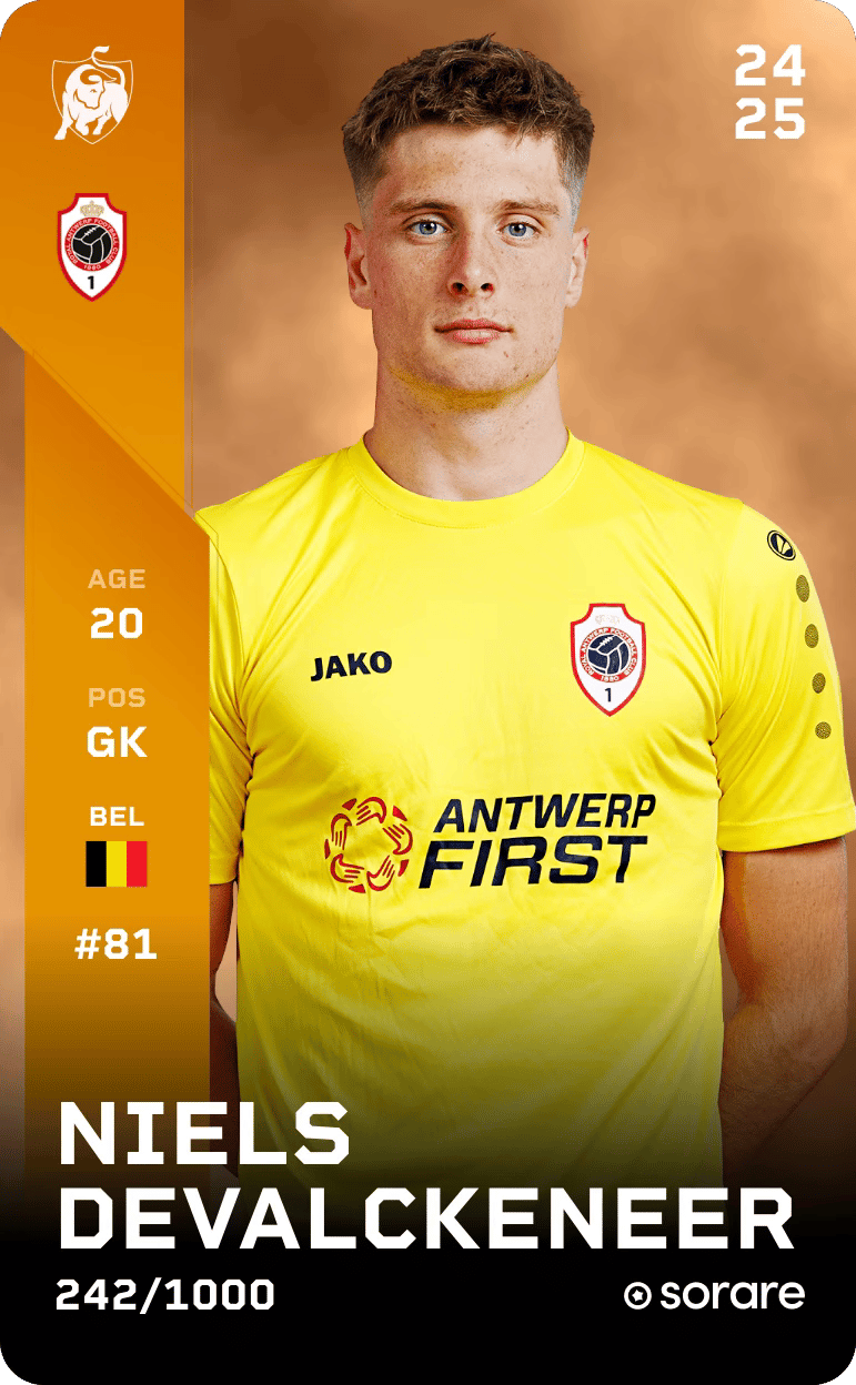 Niels Devalckeneer 2024-25 • Limited 242/1000