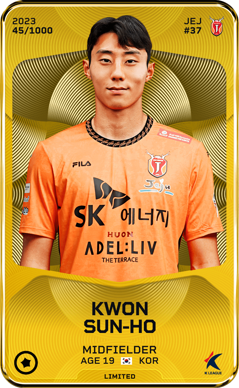 Kwon Sun-Ho 2023-24 • Limited 45/1000