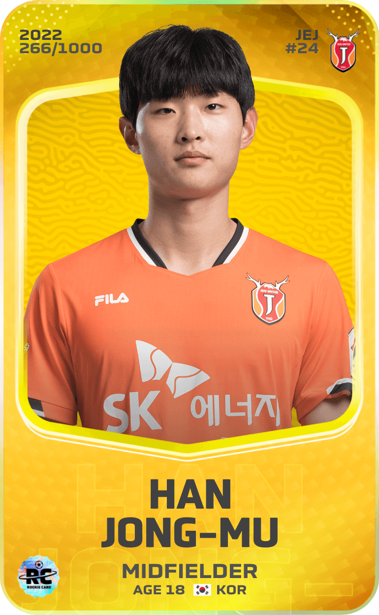 Han Jong-Mu 2022-23 • Limited 266/1000