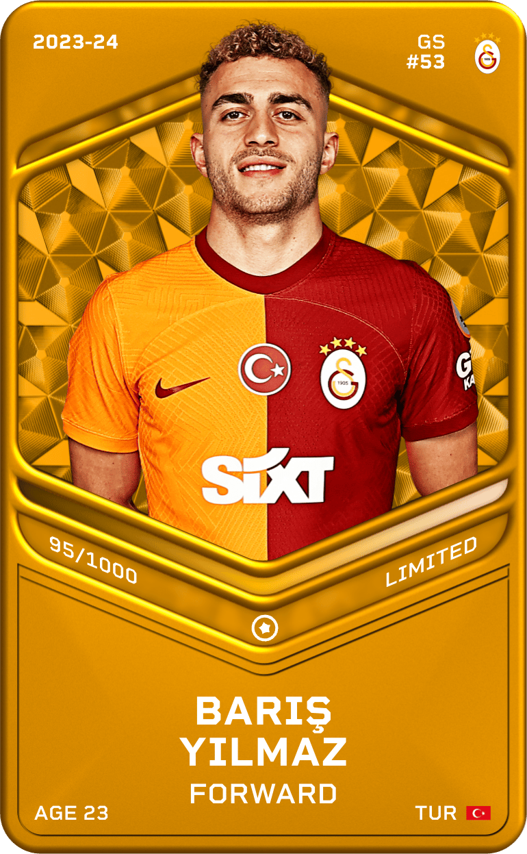 Barış Yılmaz 2023-24 • Limited 95/1000
